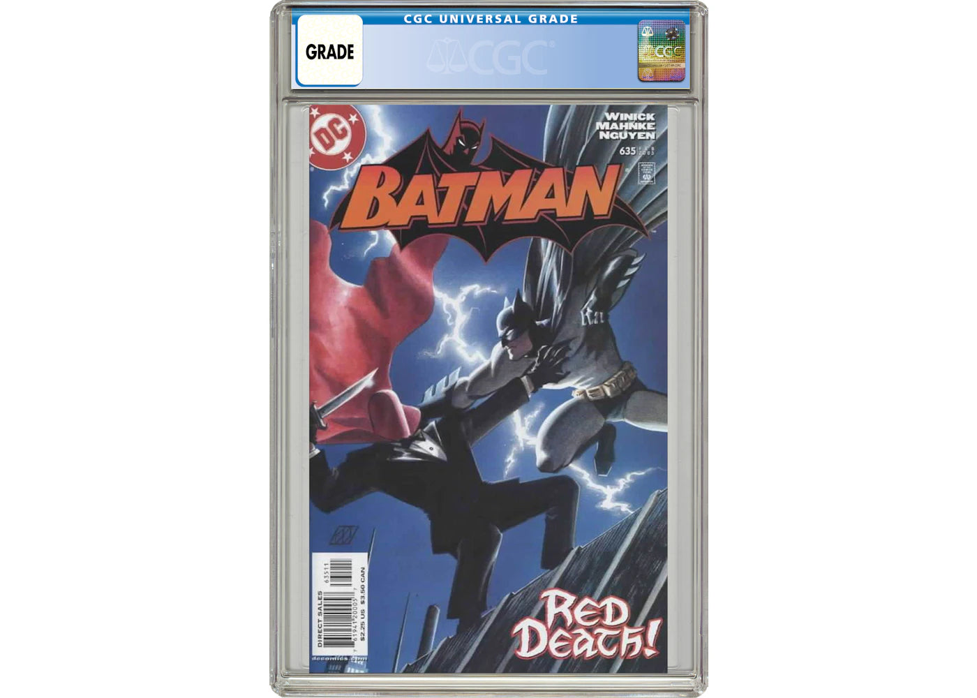 DC Batman #635 (1st Jason Todd as Red Hood) Comic Book CGC Graded