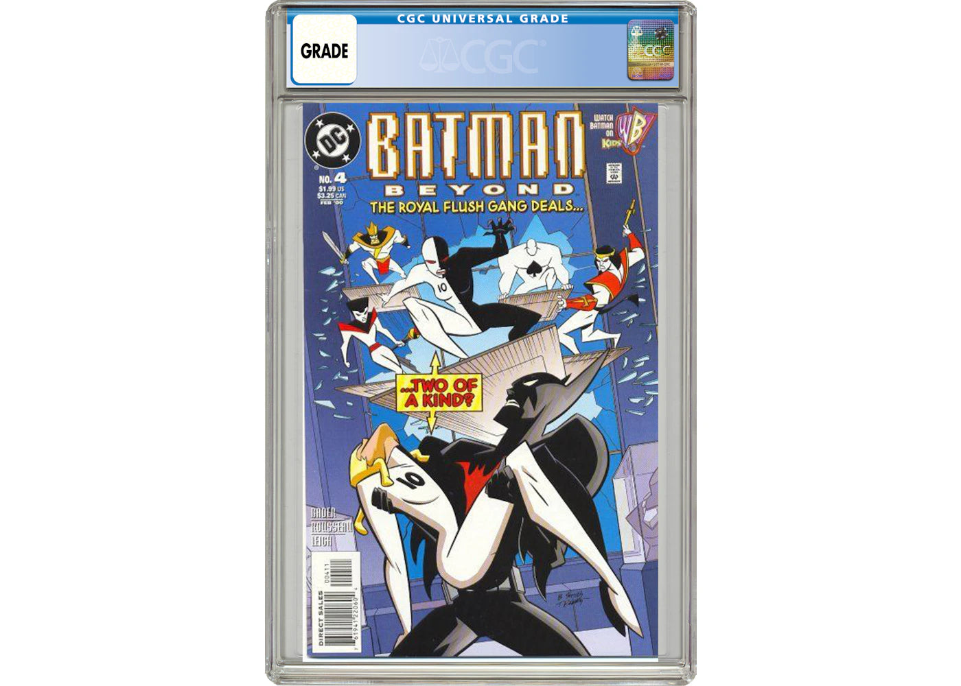 DC Batman Beyond (1999 2nd Series) #4 Comic Book CGC Graded