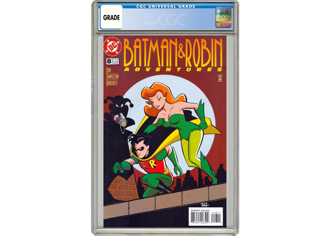 DC Batman and Robin Adventures (1995) #8A Comic Book CGC Graded
