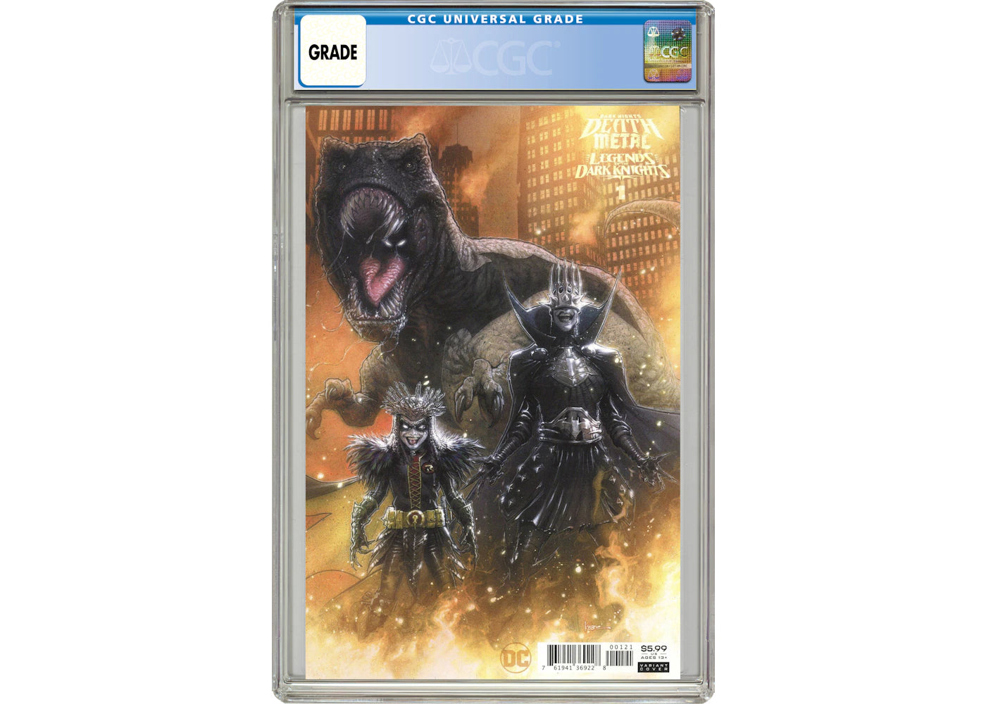 DC Dark Nights Death Metal Legends of the Dark Knights (2020 DC) #1B Comic Book CGC Graded