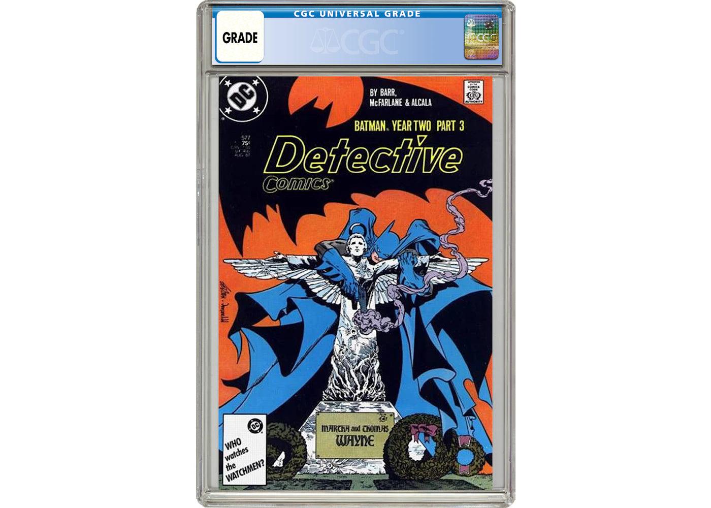 DC Detective Comics (1937 1st Series) #577 Comic Book CGC Graded