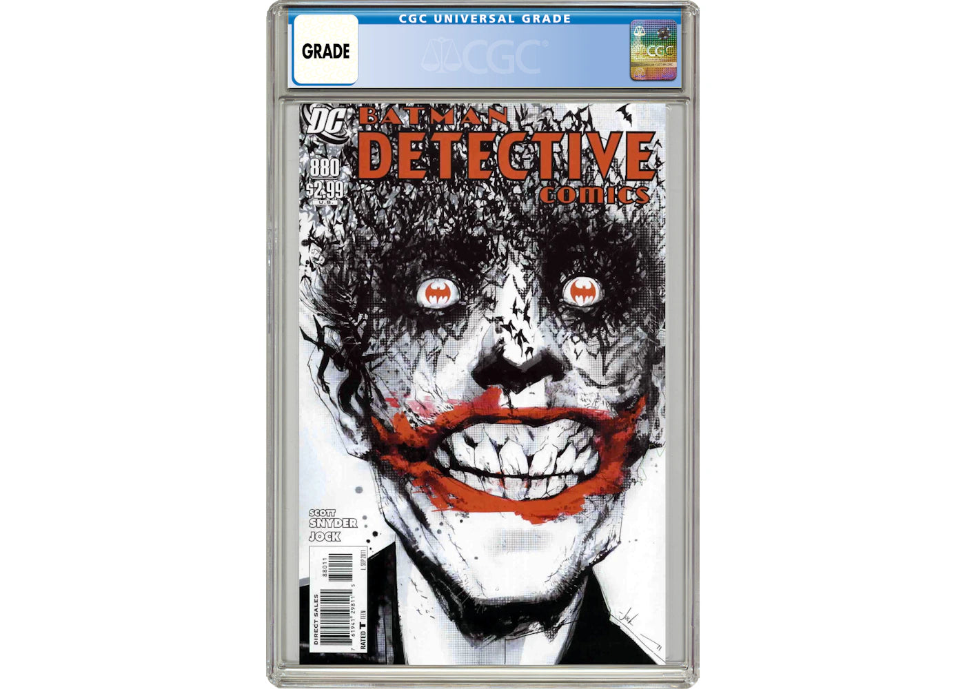 DC Detective Comics (1937 1st Series) #880 Comic Book CGC Graded