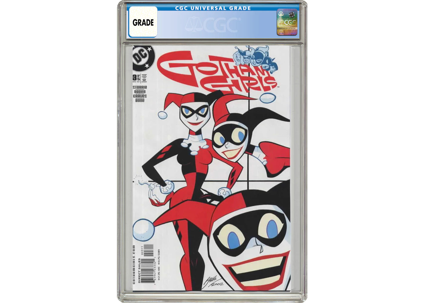 DC Gotham Girls (2002) #3 Comic Book CGC Graded