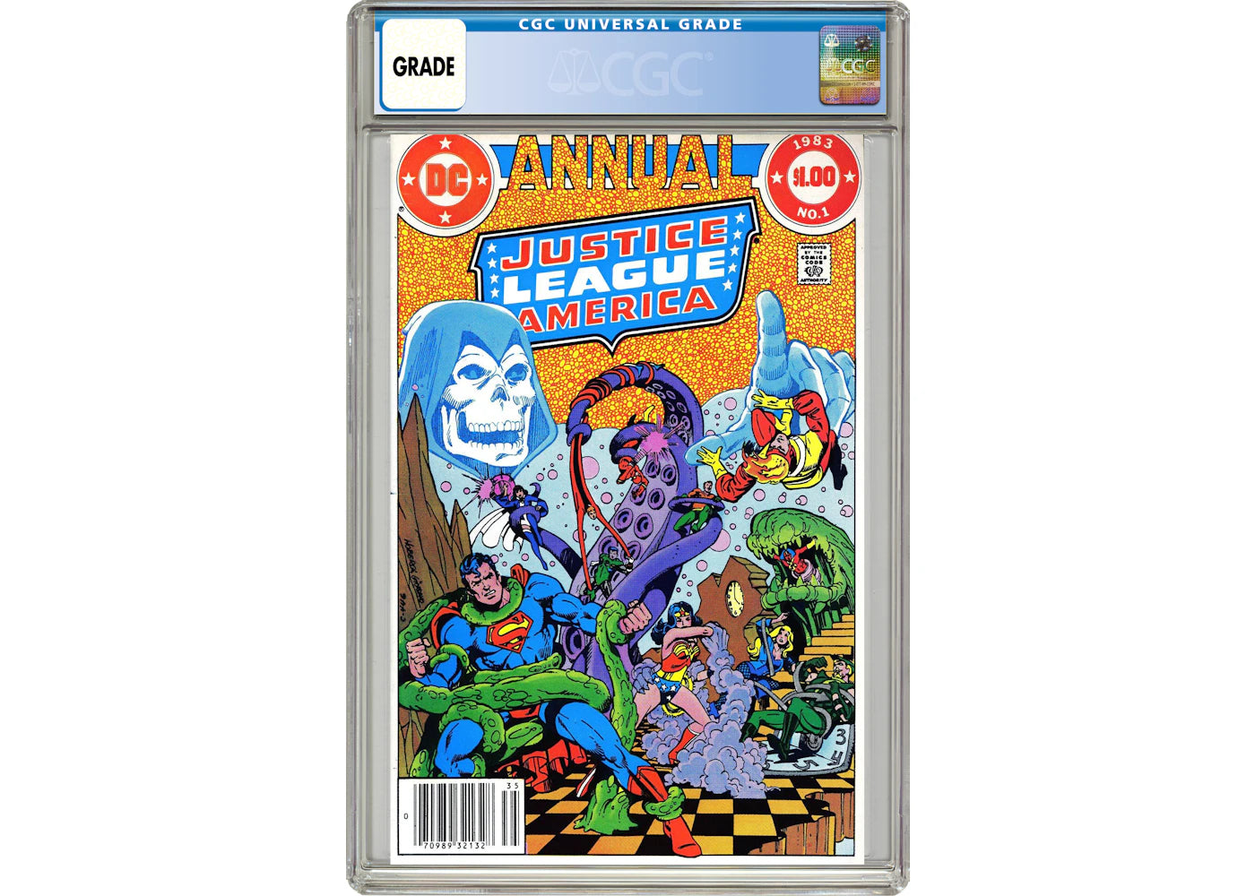 DC Justice League of America (1960 1st Series) Annual #1 Comic Book CGC Graded