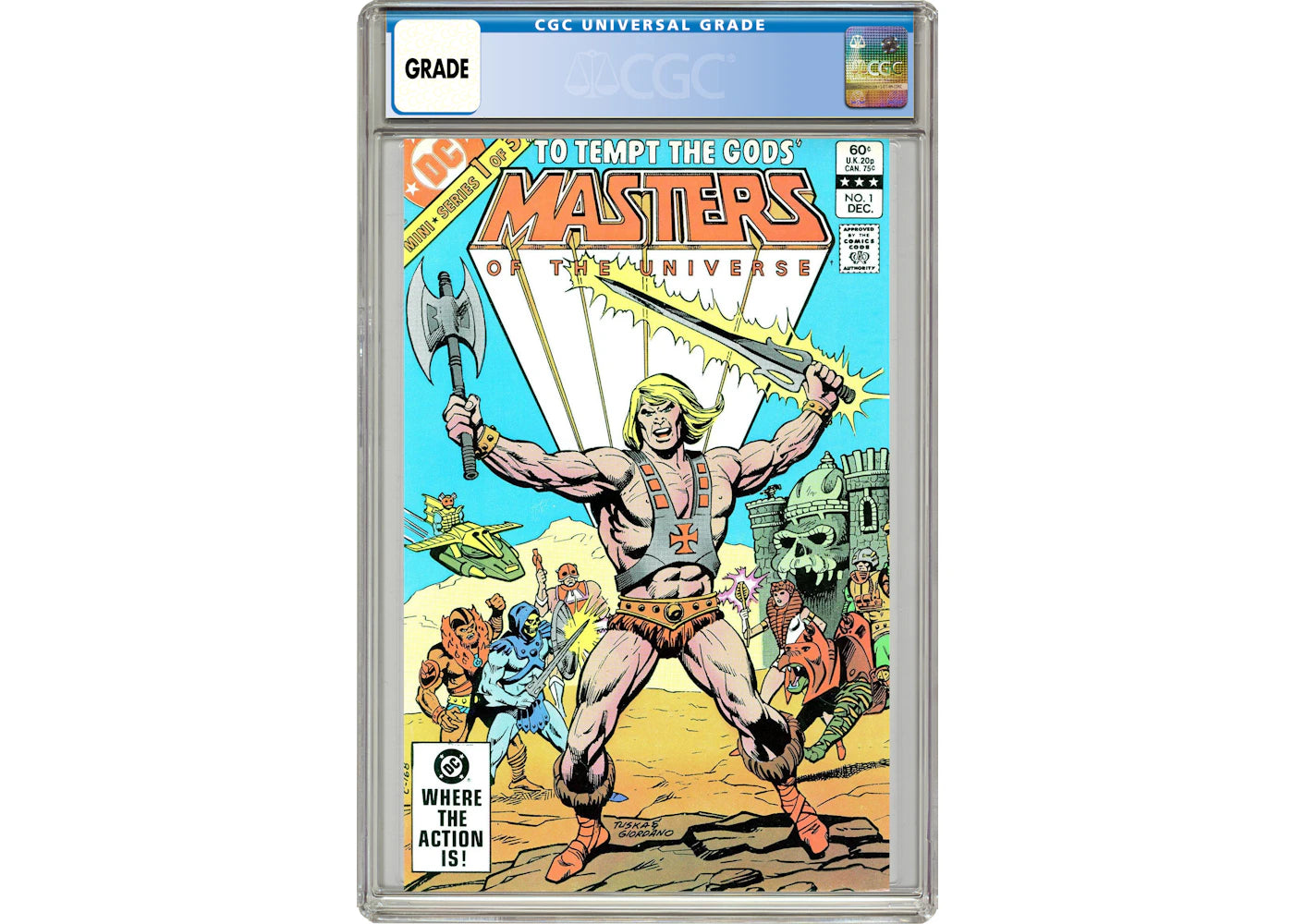 DC Masters of the Universe #1 Comic Book CGC Graded