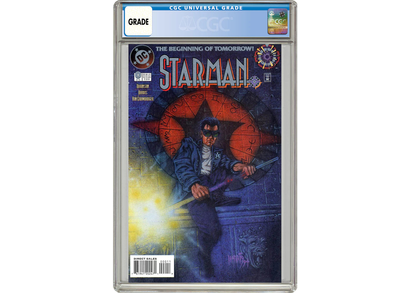 DC Starman (1994 2nd Series) #0 Comic Book CGC Graded