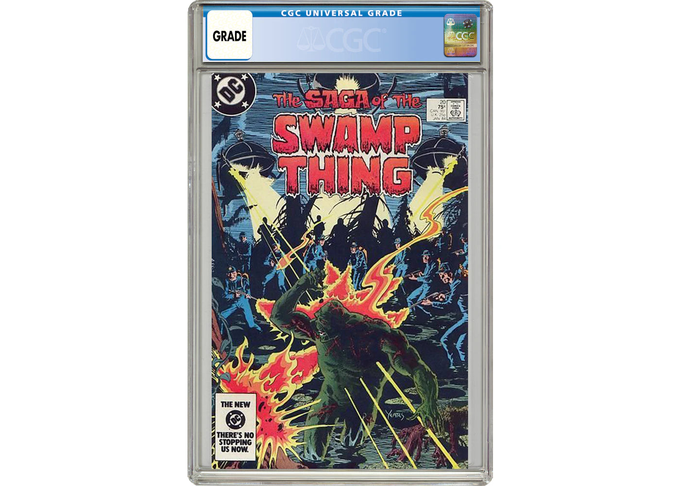 DC Swamp Thing (1982 2nd Series) #20 Comic Book CGC Graded
