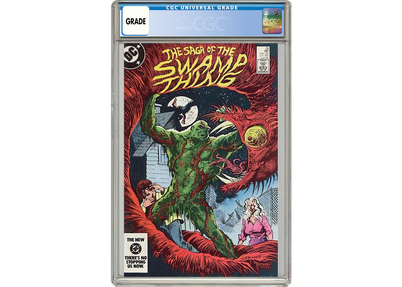 DC Swamp Thing (1982 2nd Series) #26 Comic Book CGC Graded