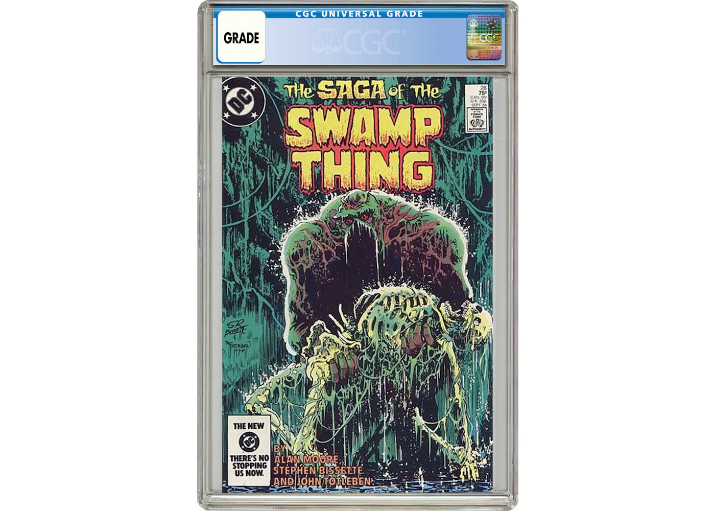 DC Swamp Thing (1982 2nd Series) #28 Comic Book CGC Graded
