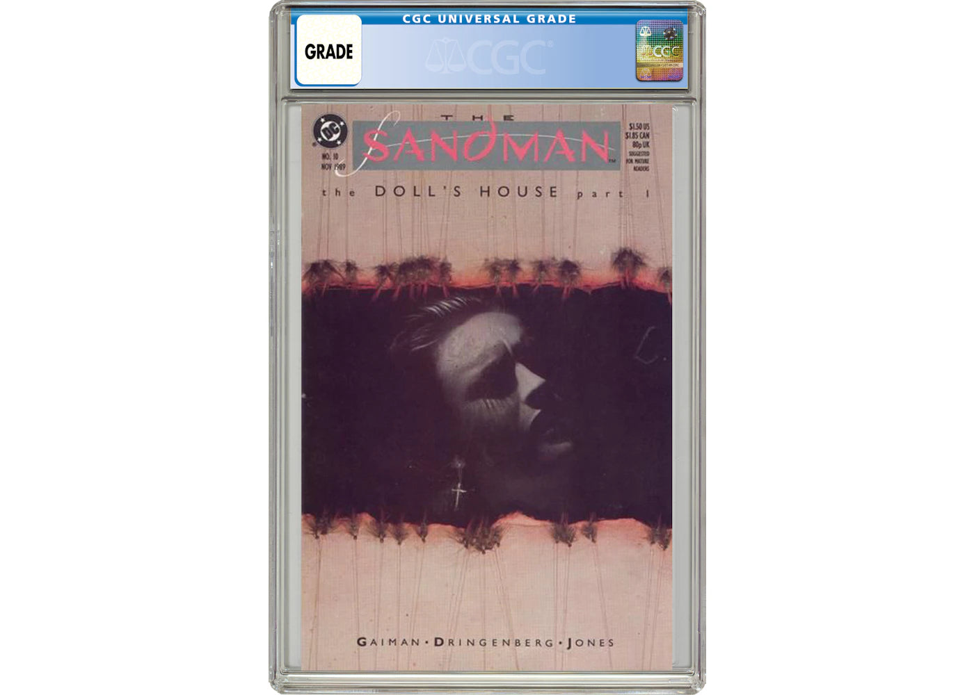 DC Vertigo Sandman (1989 DC/Vertigo) #10 Comic Book CGC Graded