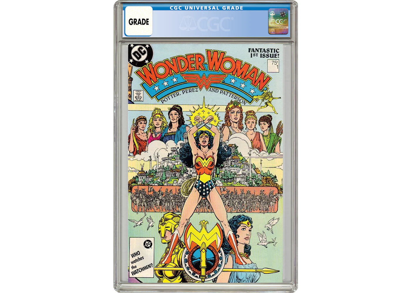 DC Wonder Woman (1987 2nd Series) #1B Comic Book CGC Graded