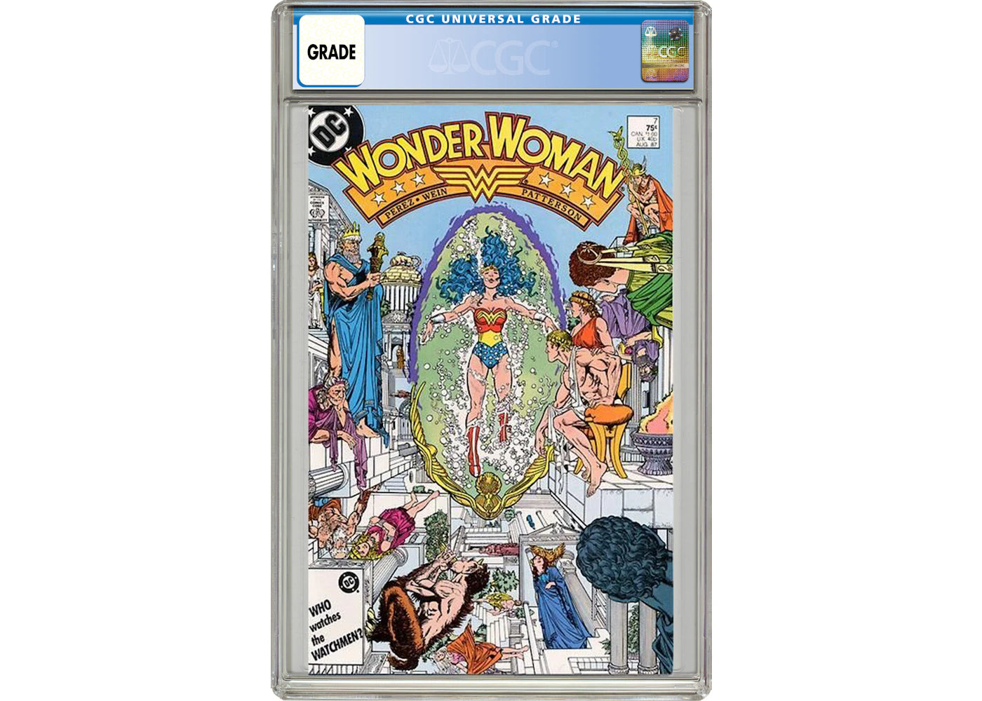 DC Wonder Woman (1987 2nd Series) #7 Comic Book CGC Graded