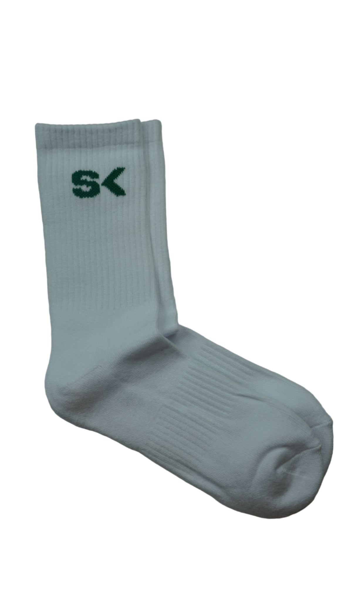 Side Kicks Everyday SK Socks - White/Green