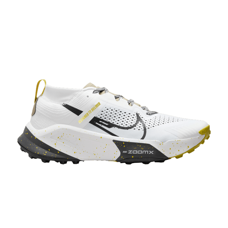 Nike ZoomX Zegama White Black Vivid Sulphur