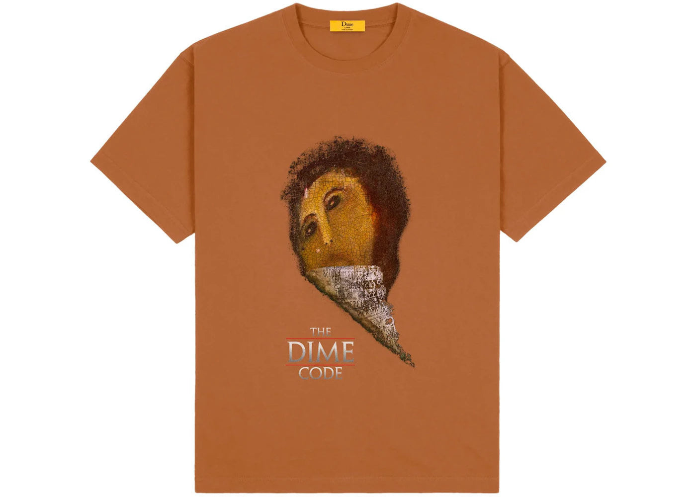 DIME Code T-shirt Ochre