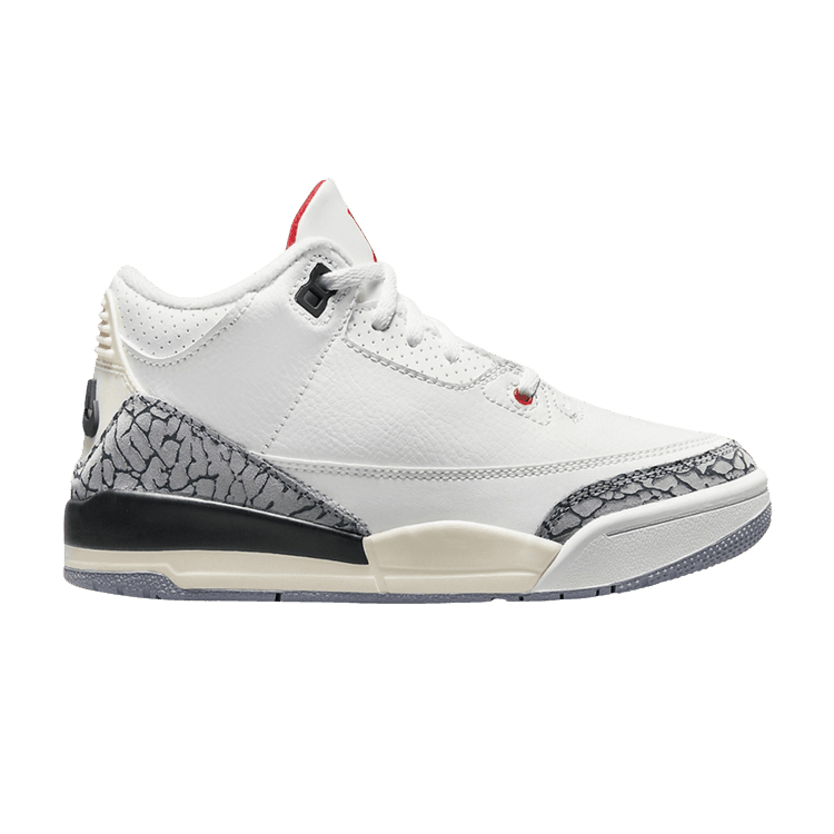 Jordan 3 Retro White Cement Reimagined (PS) - Side Kicks