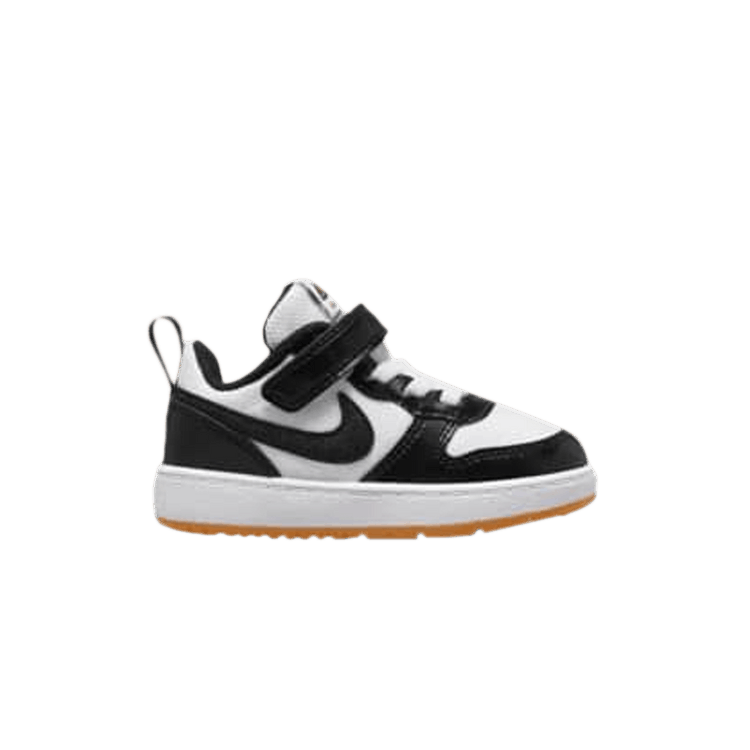 Nike Court Borough Low 2 White Black Kumquat (TD)