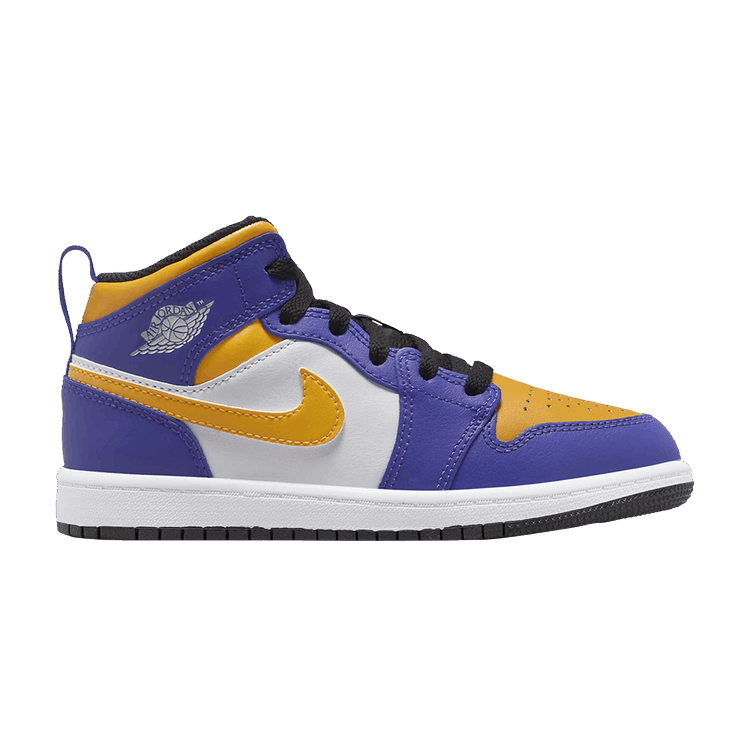 Jordan 1 Mid Lakers (PS) - Side Kicks