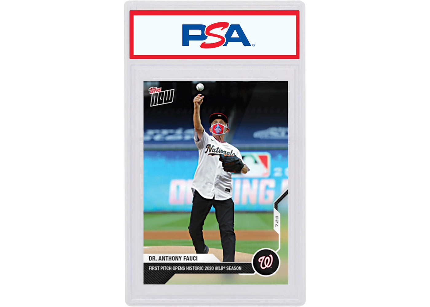 DR. Anthony Fauci 2020 Topps Now Rookie #2 (PSA or BGS Graded)