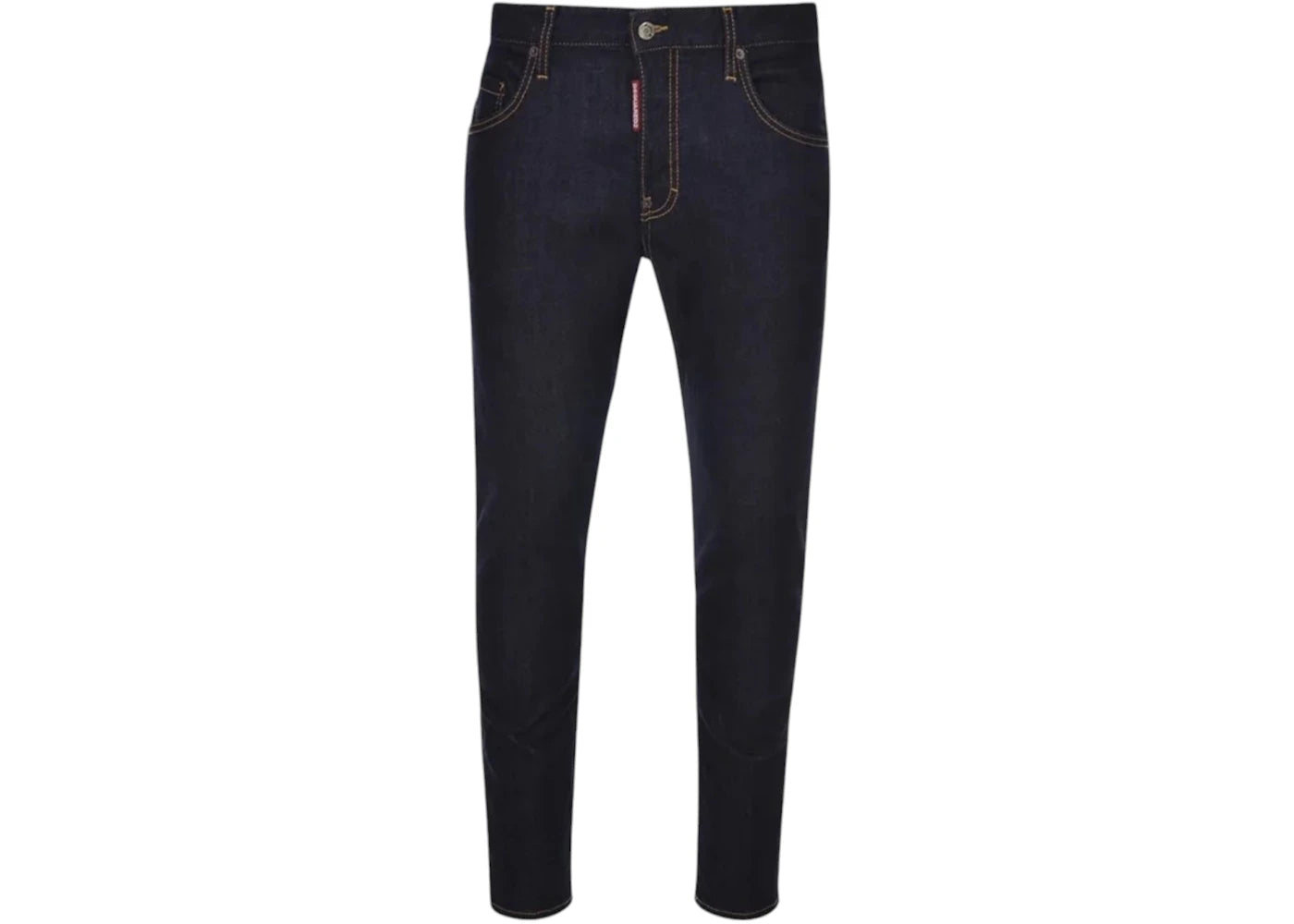 Dsquared2 Skater Jean Italian Address Logo Navy Wash Jeans Blue