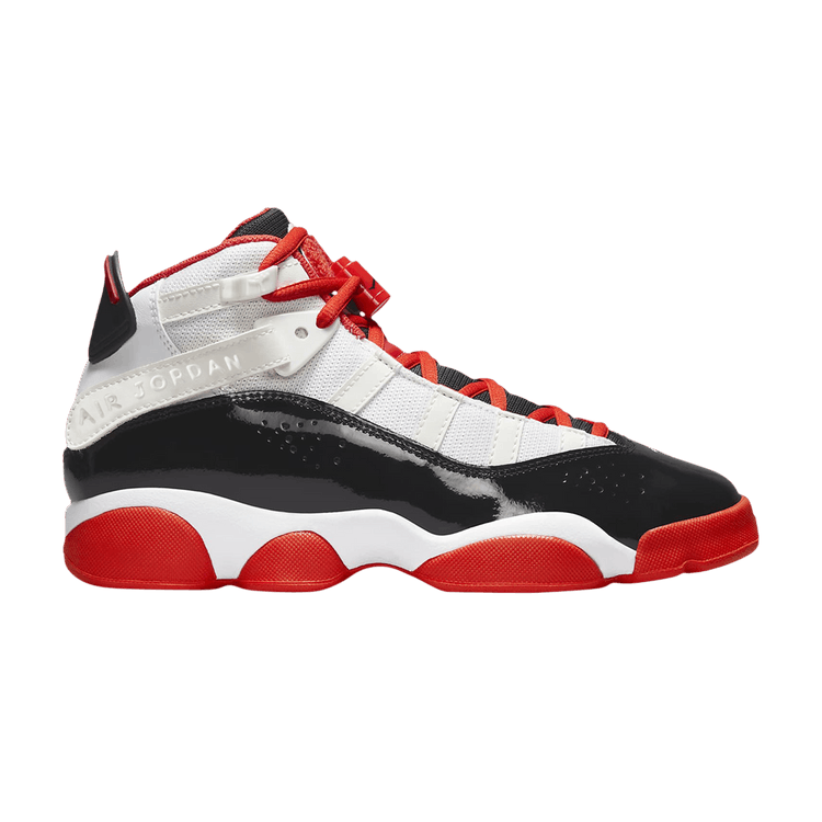 Jordan 6 Rings White Black Team Orange (GS)