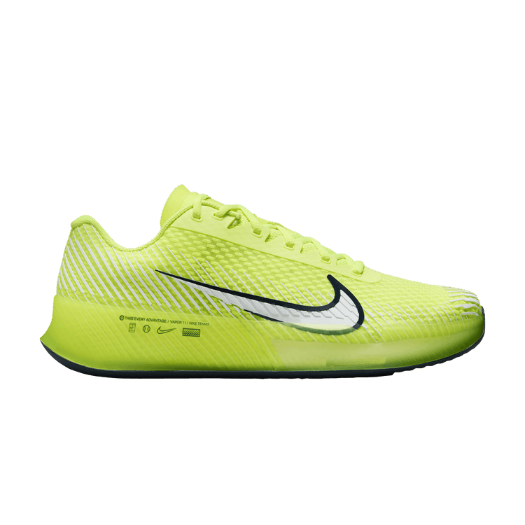 Nike Court Air Zoom Vapor 11 Clay Volt Armory Navy White