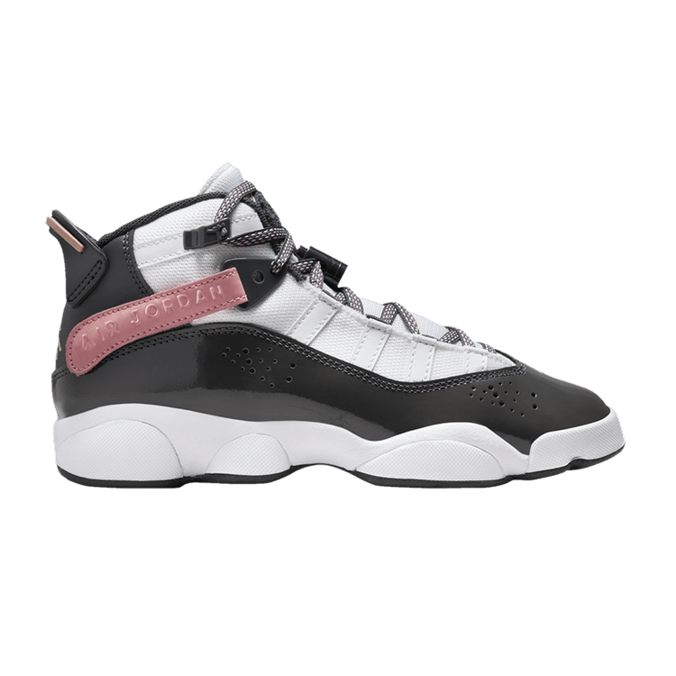 Jordan 6 Rings White Red Stardust Vapor Green Anthracite (GS)