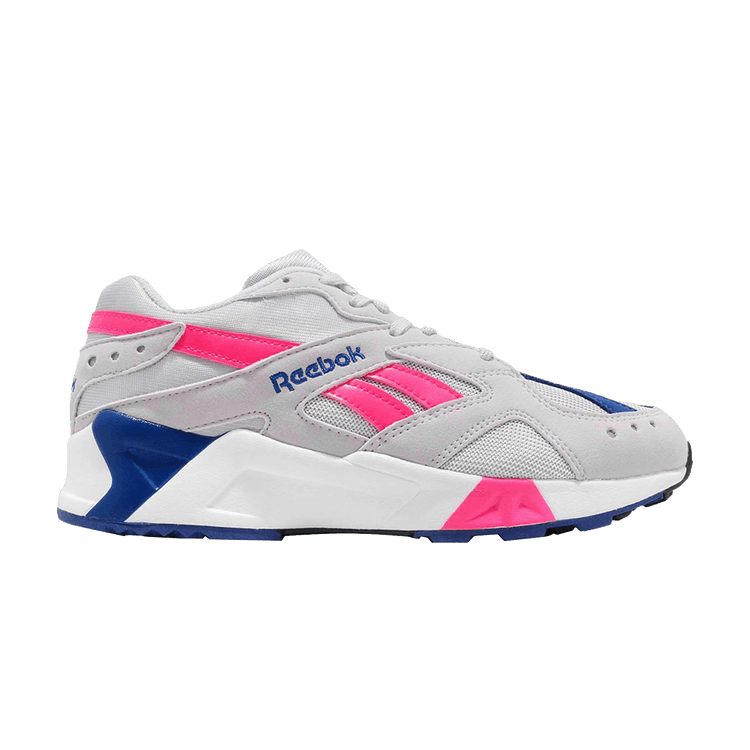 Reebok Aztrek Grey Acid Pink Royal White