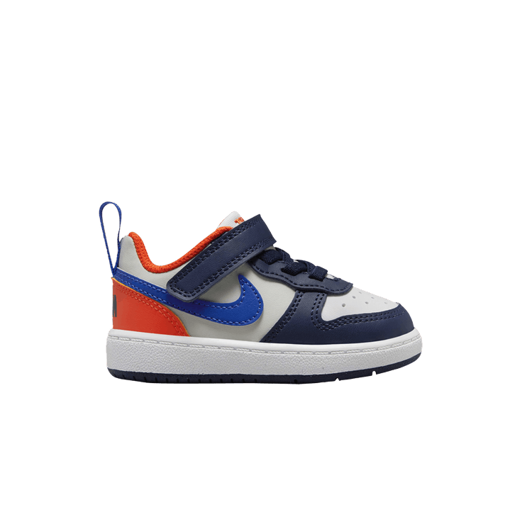 Nike Court Borough Low Recraft Midnight Navy Team Orange Light Silver Hyper Royal (TD)