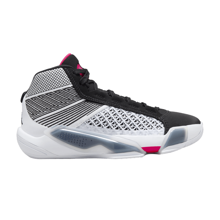 Jordan 38 White Black Siren Red (GS)