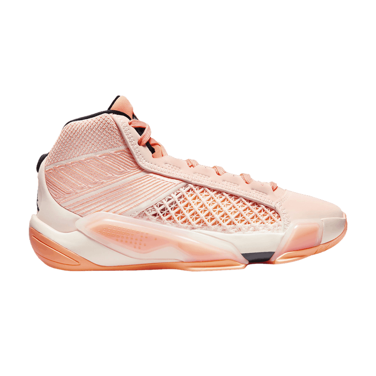 Jordan 38 Crimson Tint Orange Pulse Black (GS)