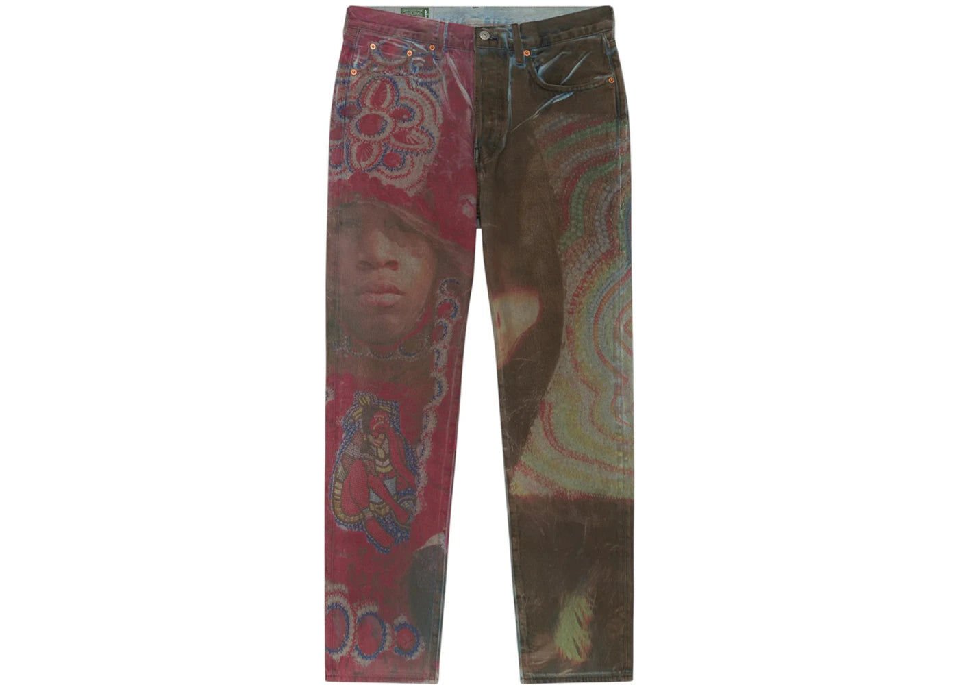 Denim Tears Big Chief Demond 568 Denim Jeans Multicolor