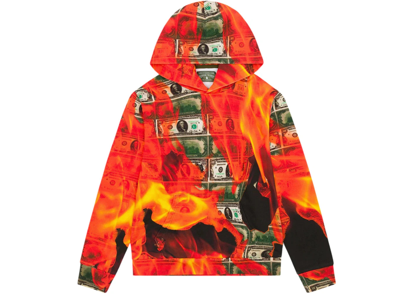 Denim Tears Burn It Hoodie Multicolor