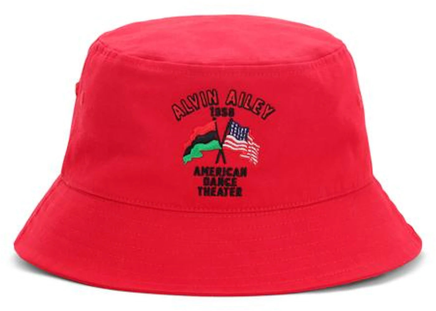 Denim Tears Champion Tears Bucket Cap Red