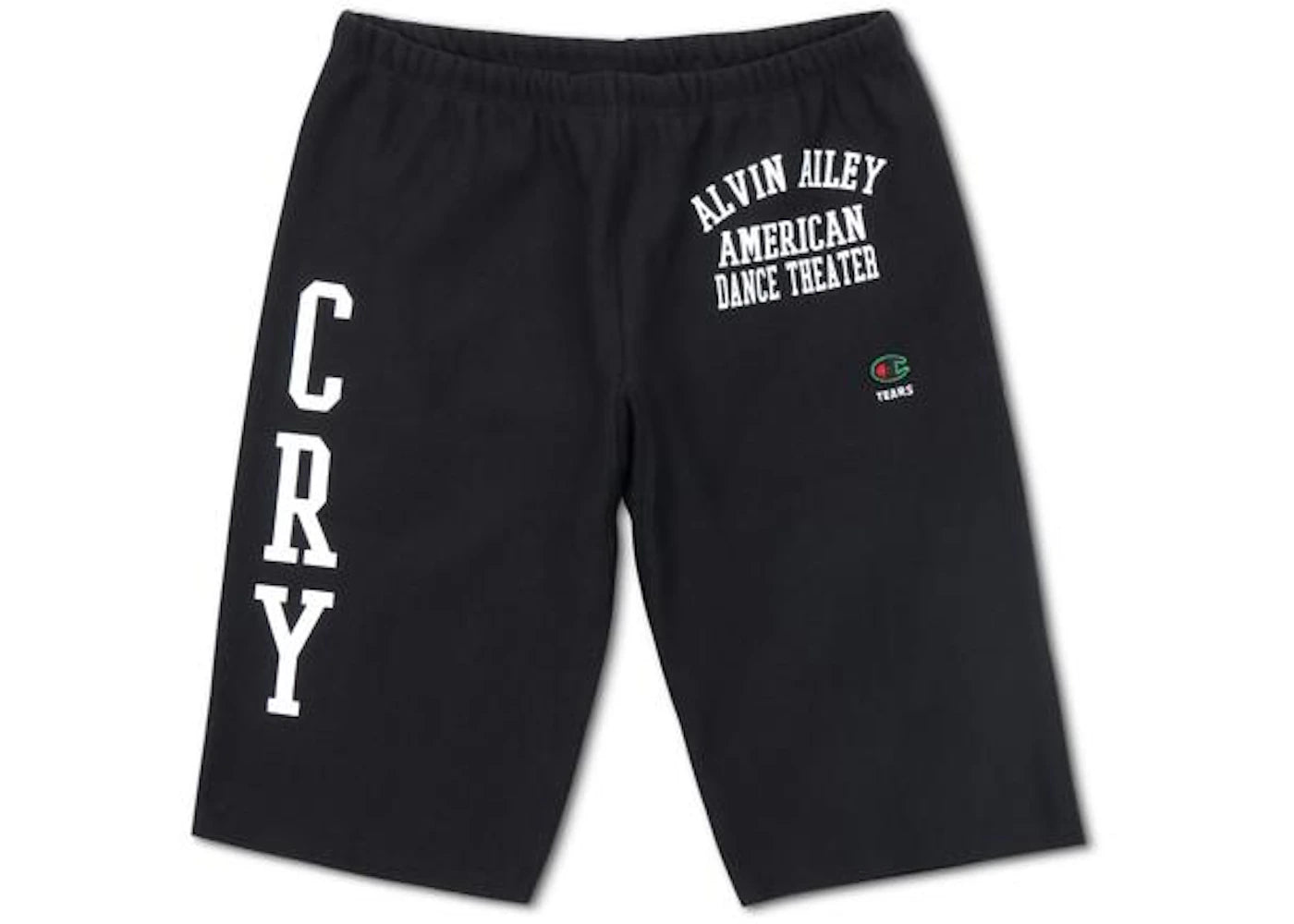 Denim Tears Champion Tears Shorts Black