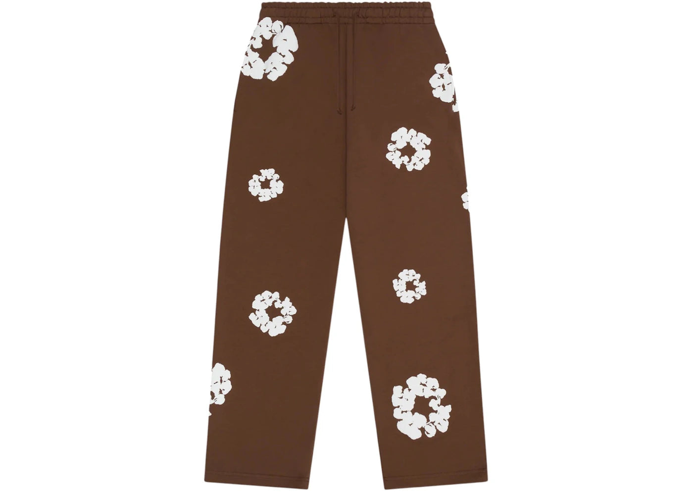 Denim Tears Cotton Wreath Baggy Sweatpants Brown