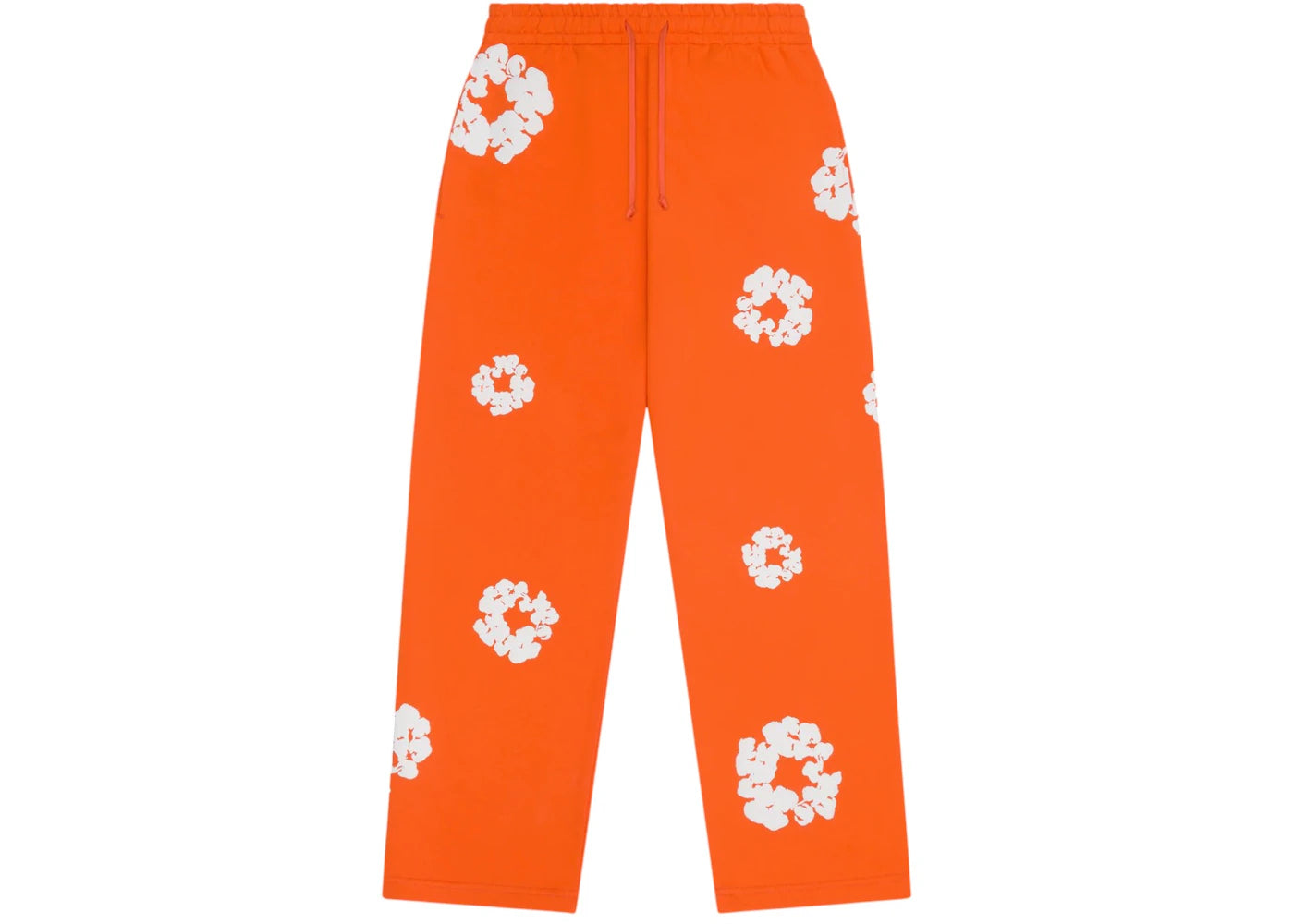 Denim Tears Cotton Wreath Baggy Sweatpants Orange