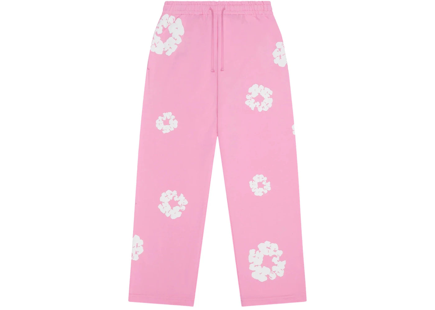 Denim Tears Cotton Wreath Baggy Sweatpants Pink
