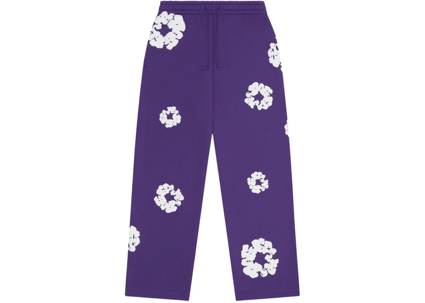 Denim Tears Cotton Wreath Baggy Sweatpants Purple