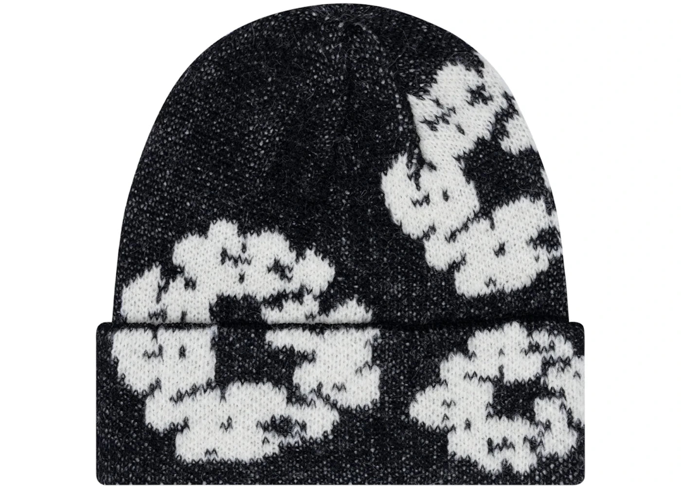 Denim Tears Cotton Wreath Beanie Black