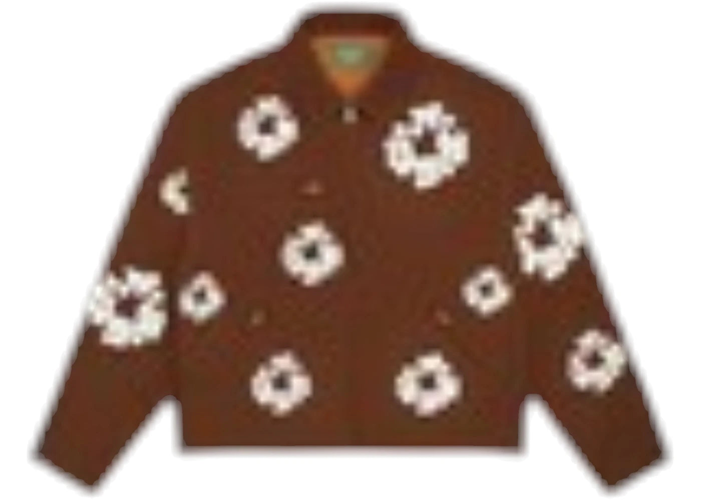 Denim Tears Cotton Wreath Canvas Work Jacket Brown