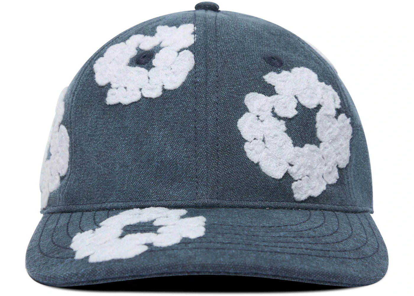 Denim Tears Cotton Wreath Dyed Cap Navy