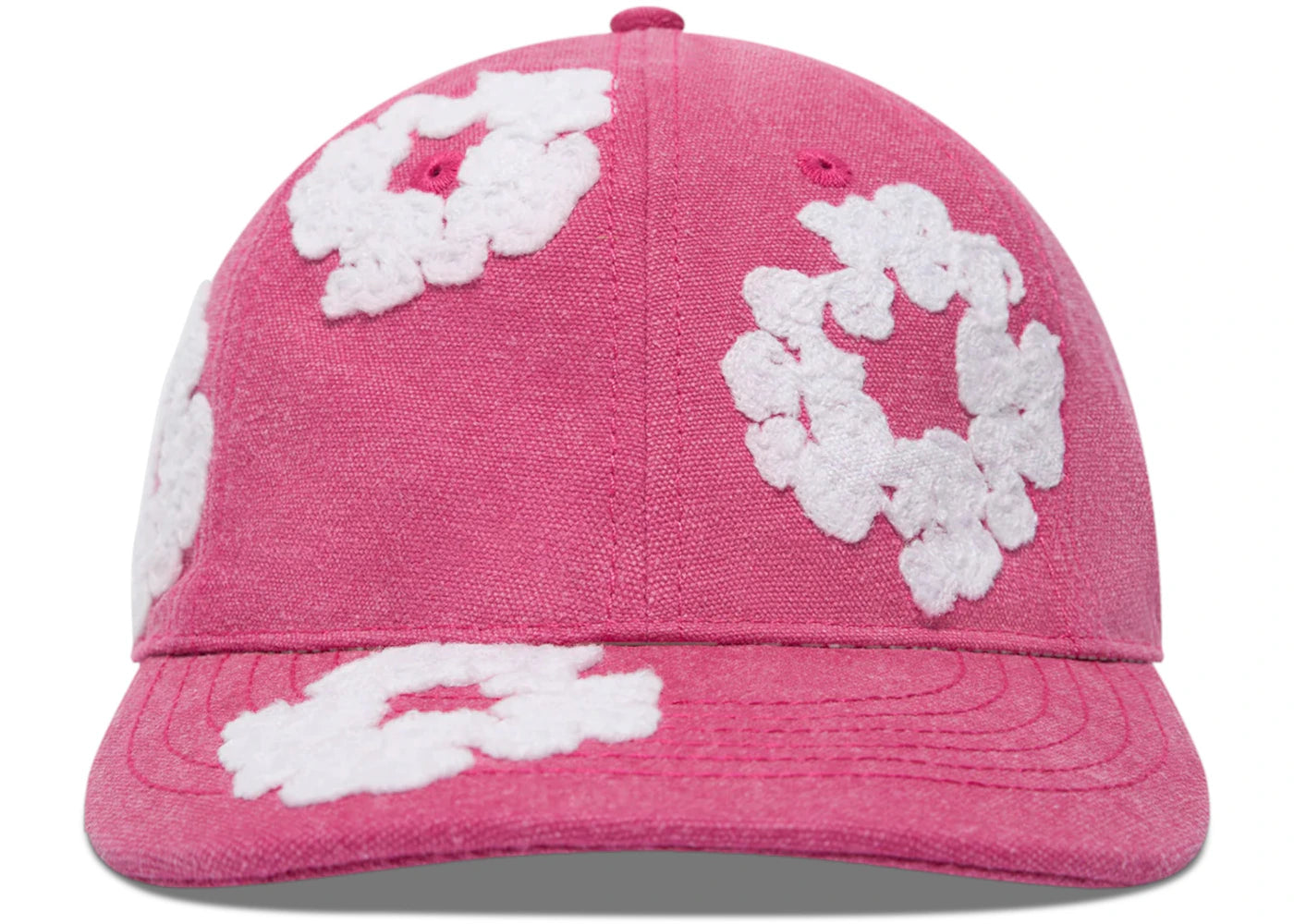 Denim Tears Cotton Wreath Dyed Cap Pink