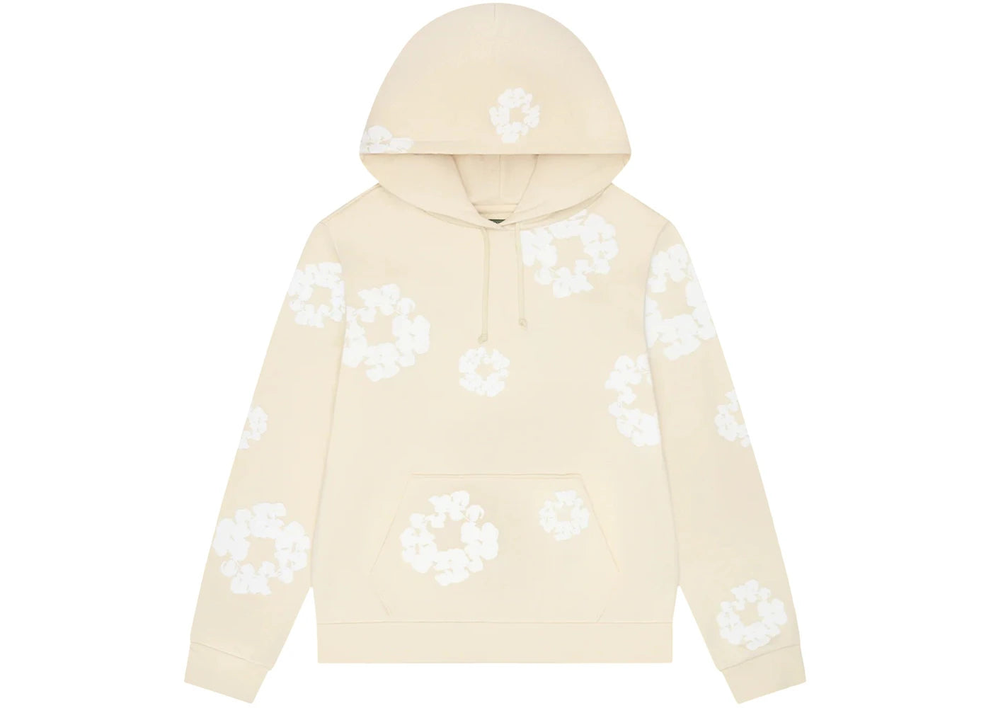 Denim Tears Cotton Wreath Hoodie Oatmeal