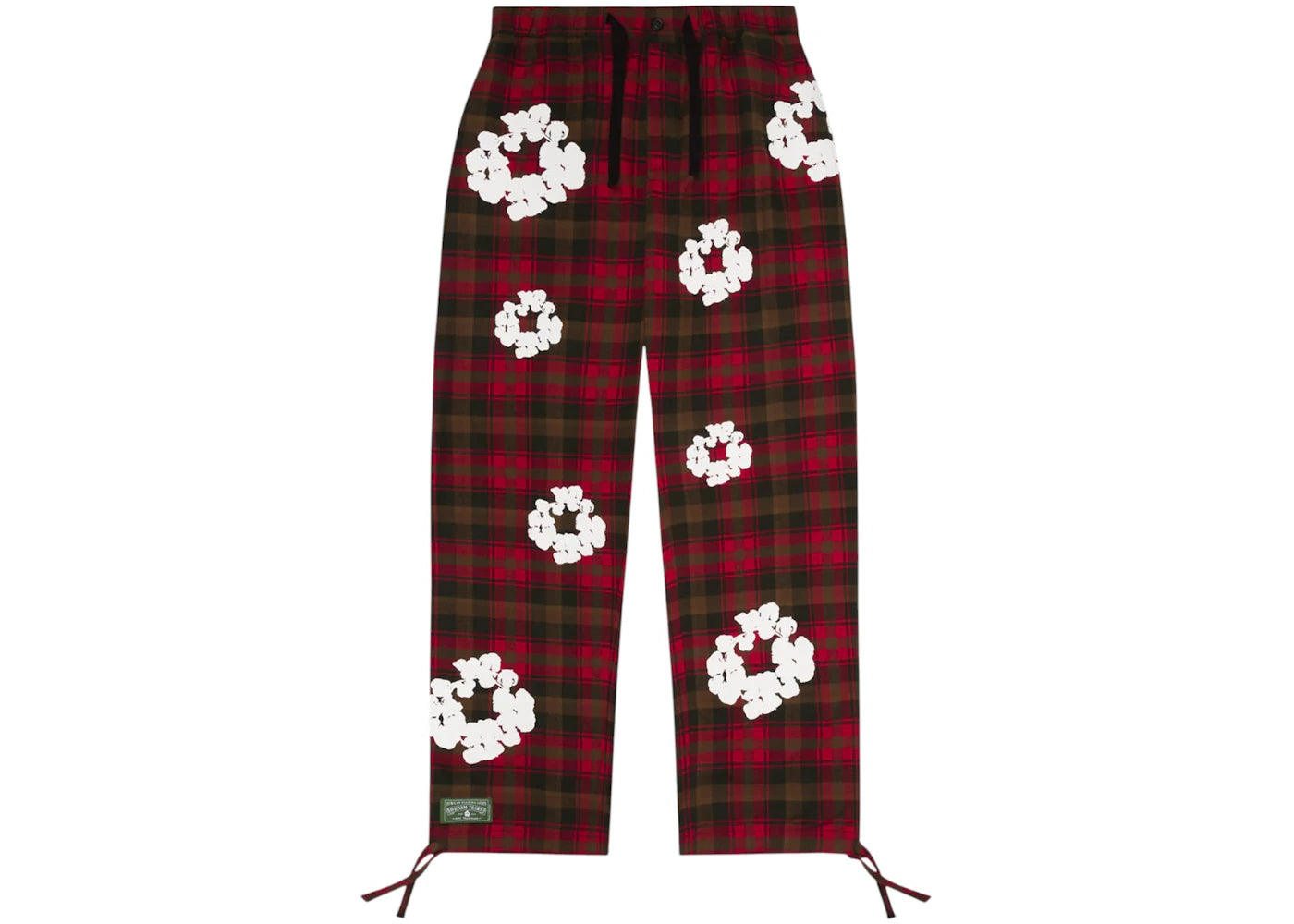 Denim Tears Cotton Wreath Pajama Pants Red