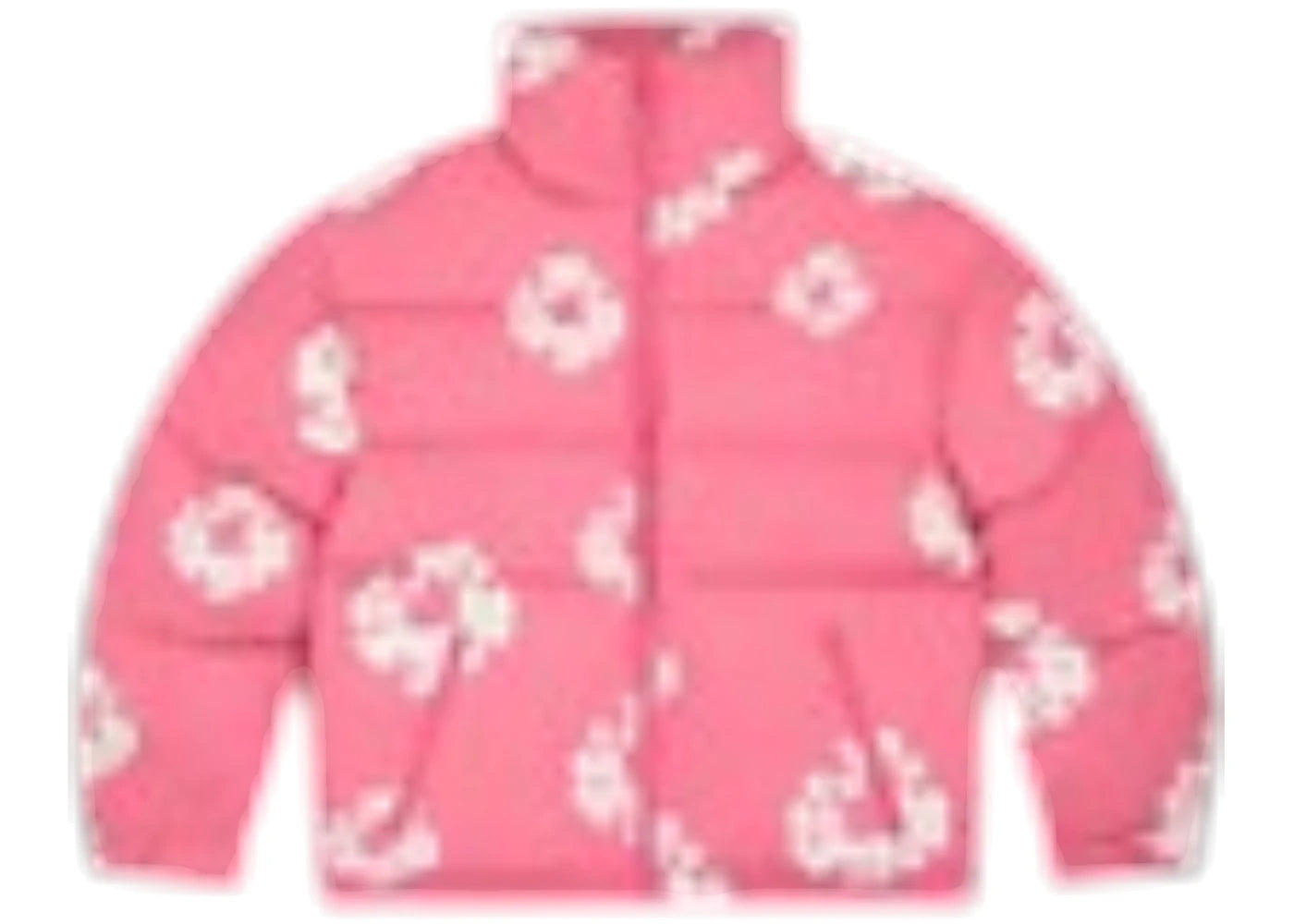 Denim Tears Cotton Wreath Puffer Jacket Pink