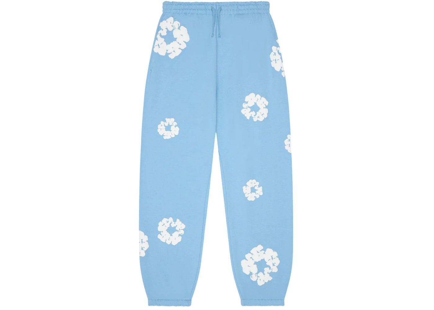 Denim Tears Cotton Wreath Sweatpants Light Blue