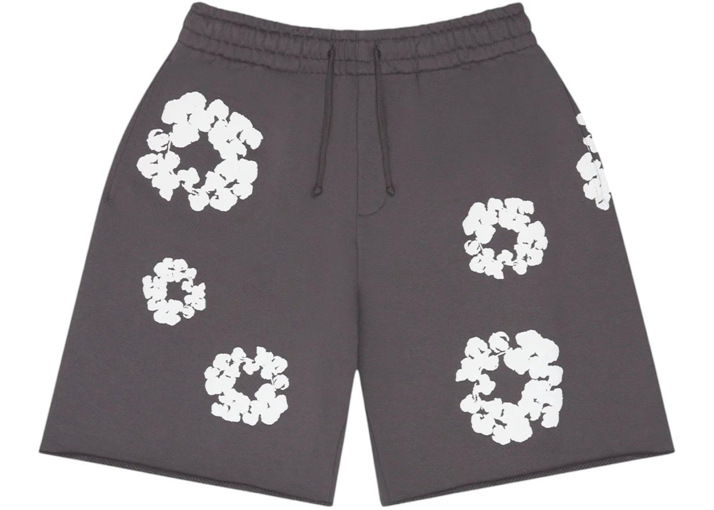 Denim Tears Cotton Wreath Sweatshorts Charcoal