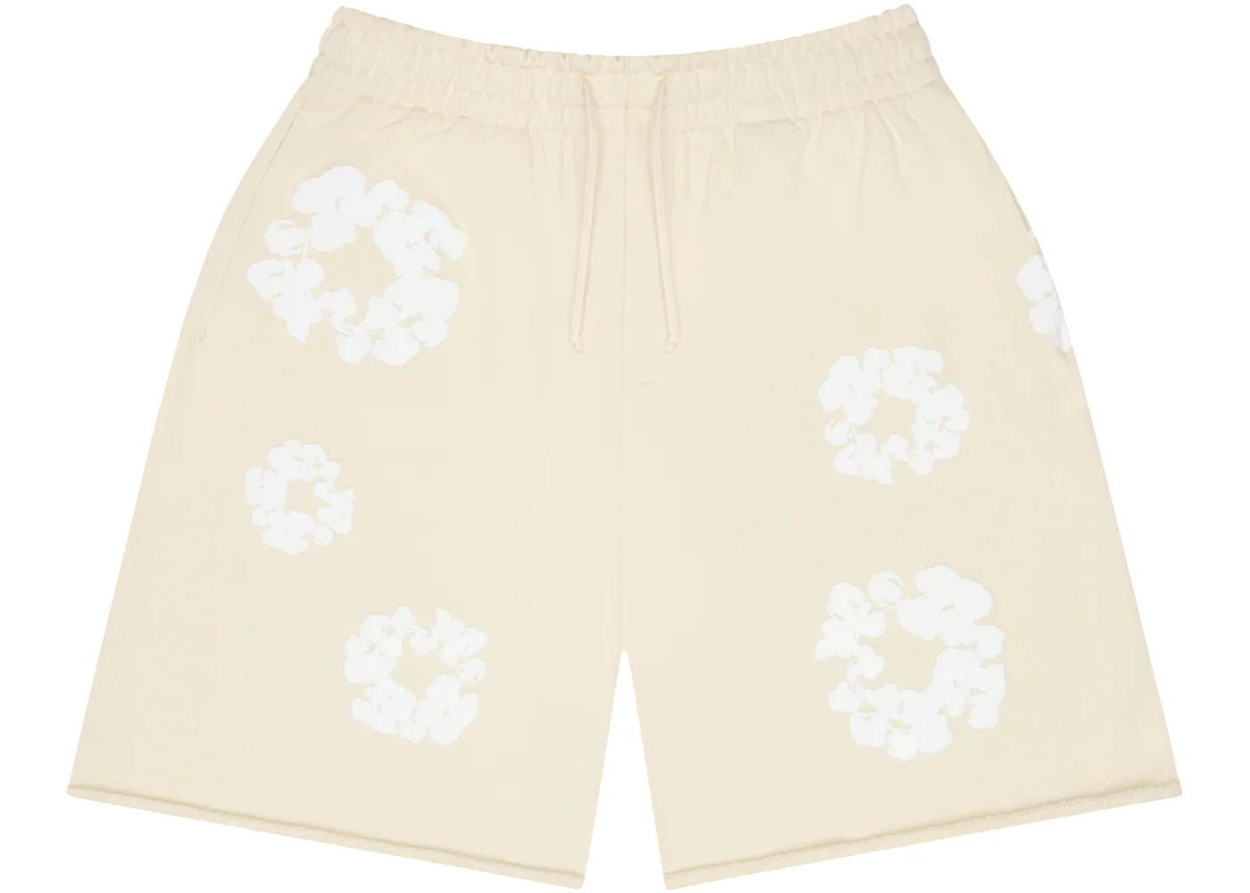 Denim Tears Cotton Wreath Sweatshorts Oatmeal