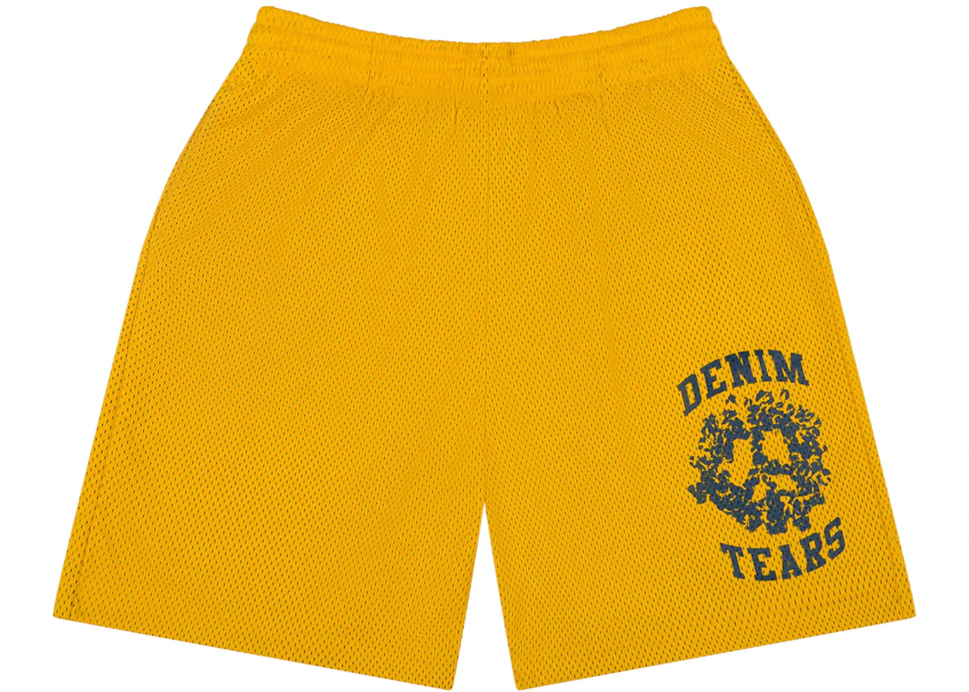 Denim Tears Denim University Mesh Shorts Yellow